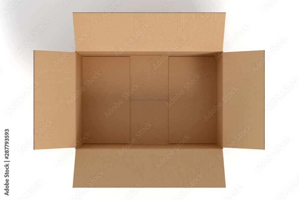 cardboard box on white backgroaund 3d rendering cardboard box on white backgroaund 3d rendering