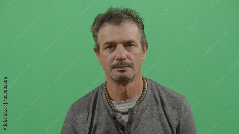 Adult Man Tongue In Cheeks Funny Facial Expression Adult Man Tongue In Cheeks Funny Facial Expression