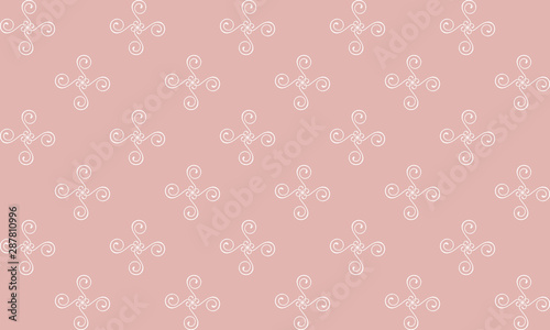 Abstract pattern background for curtain display