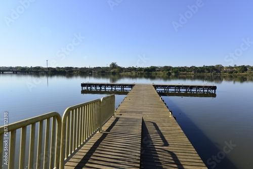 Wallpaper Mural A beautiful view of Deck Sul Park in Brasilia, Brazil Torontodigital.ca