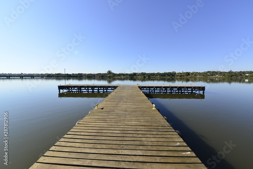 Wallpaper Mural A beautiful view of Deck Sul Park in Brasilia, Brazil Torontodigital.ca