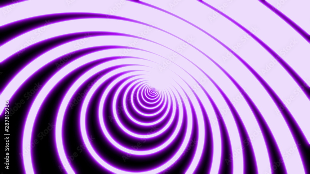 computer generated geometric tunnel of neon circles on a black background consisting of moving colorful blue narrow crossed stripes. Art, commercial concept motion backdrop 3d rendering computer generated geometric tunnel of neon circles on a black background consisting of moving colorful blue narrow crossed stripes. Art, commercial concept motion backdrop 3d rendering