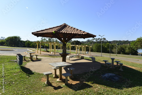 A beautiful view of Deck Sul Park in Brasilia, Brazil.