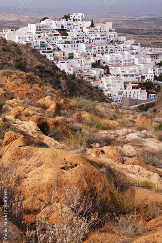 mountain town Spain