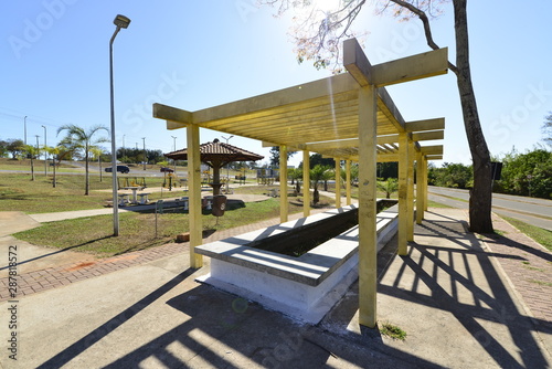 Wallpaper Mural A beautiful view of Deck Sul Park in Brasilia, Brazil. Torontodigital.ca