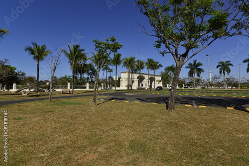 A beautiful view of Brasilia park in the city (Pontão do Lago).