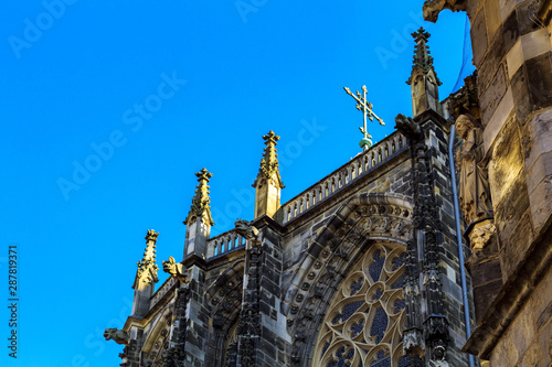 World heritage Aachen cathedral