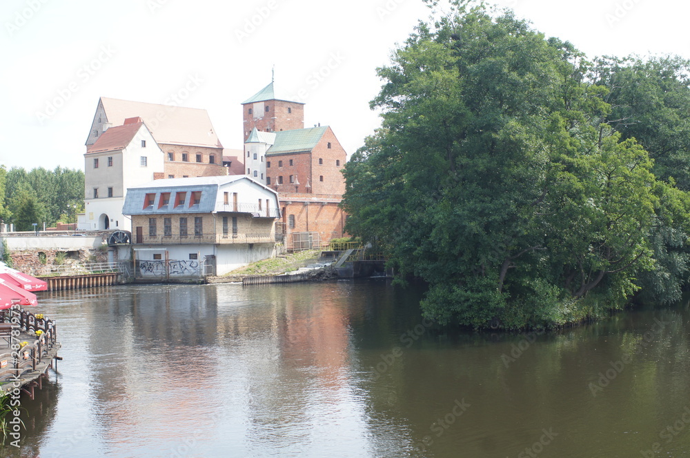 house on the river, Darłowo 