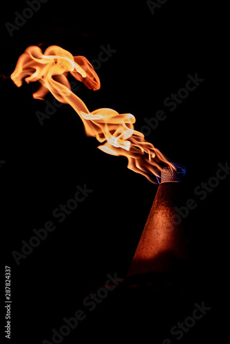 Tiki Torch Fire
