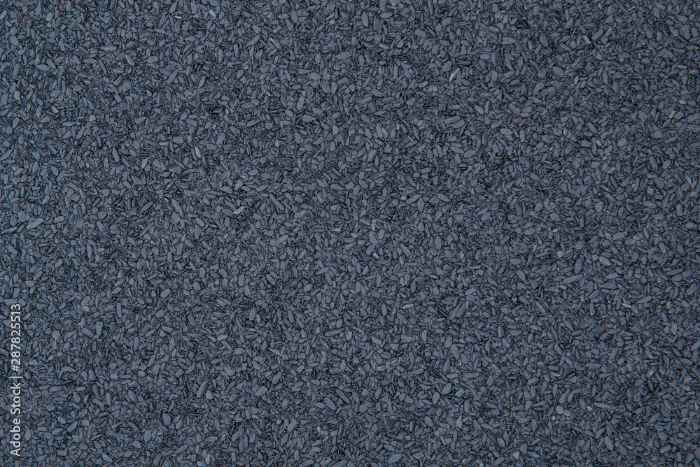 Waterproof bitumen insulation material background texture, closeup Stock  Photo