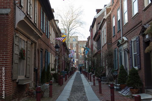 Elfreth s Alley In Philadelphia January 2019