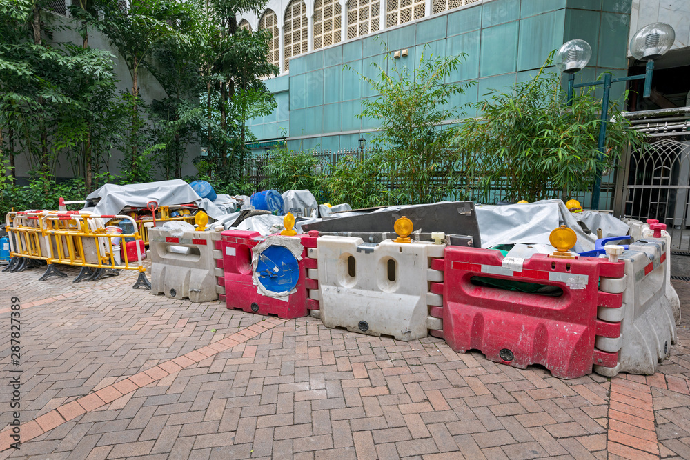 Fototapeta premium Construction Site Material