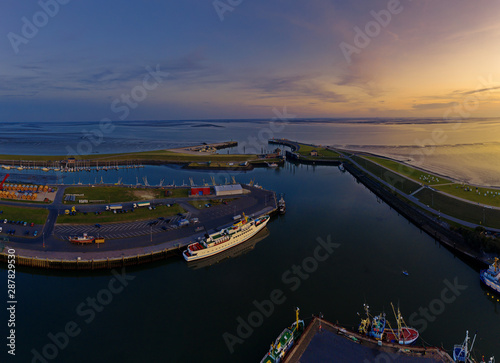 Sonnenuntergang Büsum