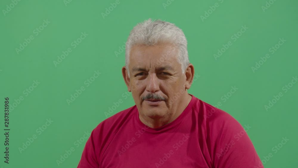 Adult Man Telling The Viewer That Something Crazy Is Going On Adult Man Telling The Viewer That Something Crazy Is Going On