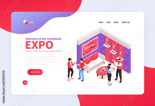 Exhibition Booth Website Design