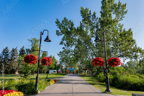 Beautiful landscape around Prince's Island Park