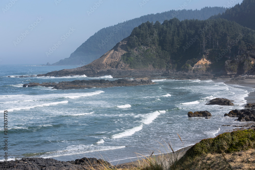 Beauriful view on Oregon's Pacific coast