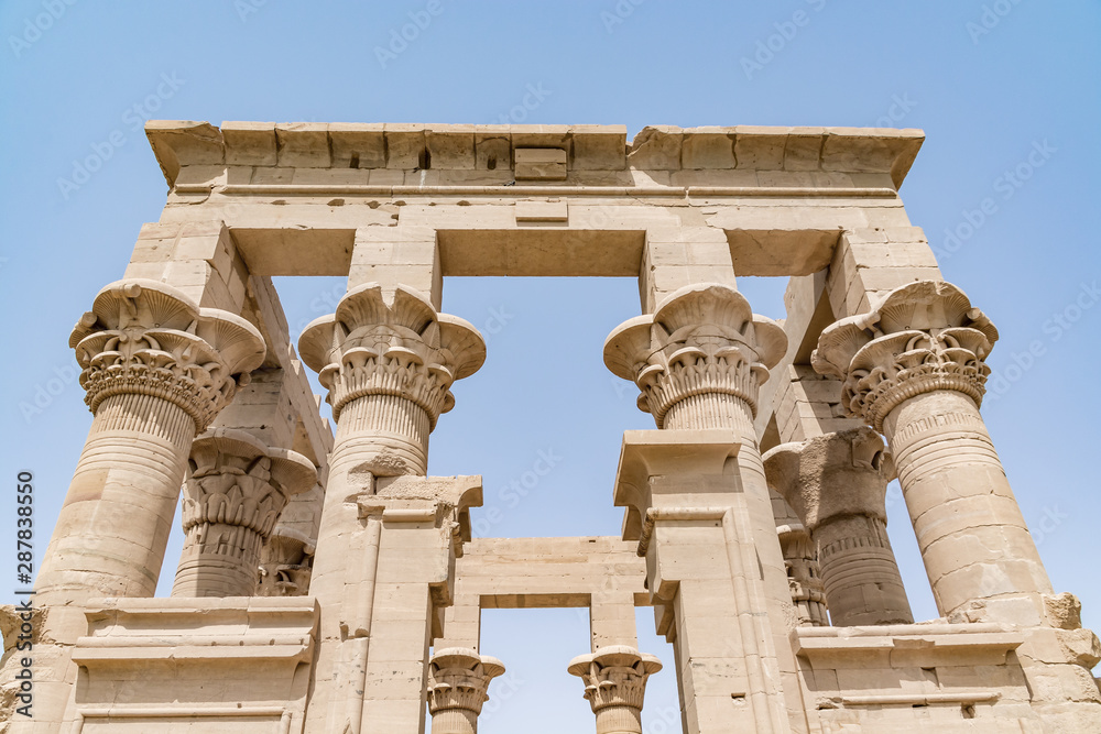 The Kiosk of Trajan, the Temple of Isis, Philae, Agilkia I…