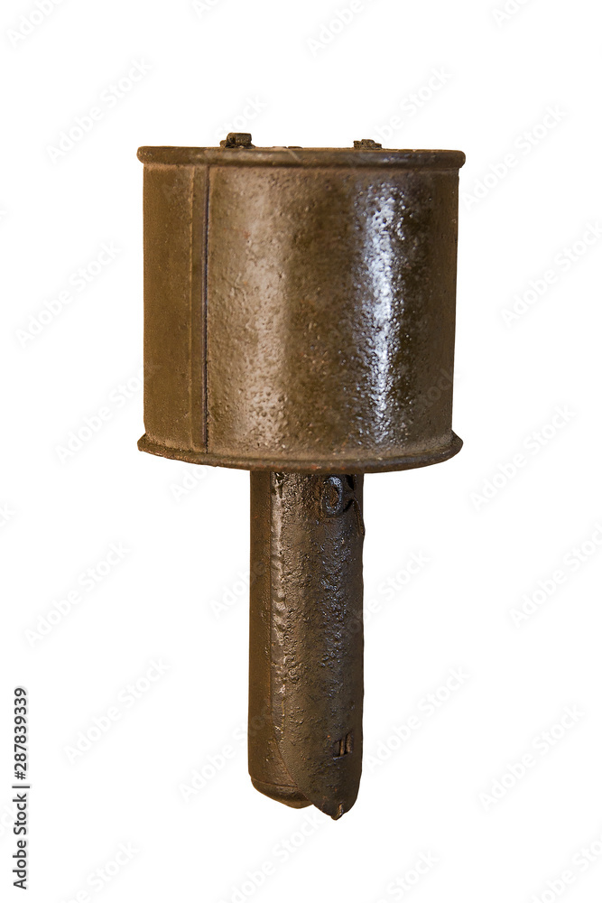 Grenade Rpg 40 Hand Anti Tank Grenade World War Ii Grenade On White Background In Isolation Stock Photo Adobe Stock