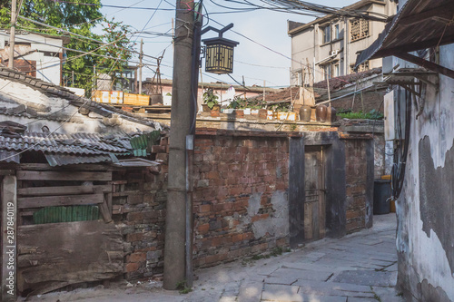 Photography Street in the old town of Nanxun, Zhejiang, China