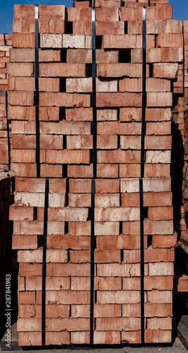 Brick for sale as fln and texture photo