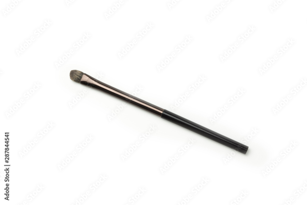 makeup eye shadow brush on white back ground makeup eye shadow brush on white back ground
