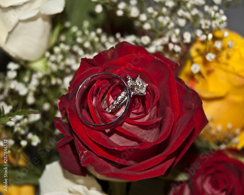 Wedding Ring Bouquet photo