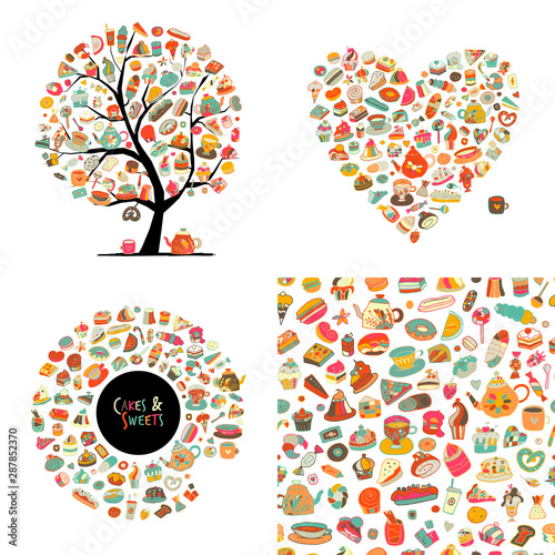 Confectionery collection for your design