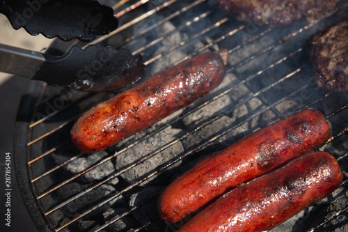 hotdogs on the grill 3