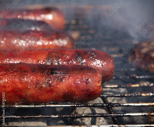 hotdogs on the grill 2