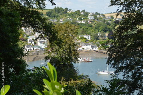 View over River Dart from Greenway House Gardens © Trevor Smith
