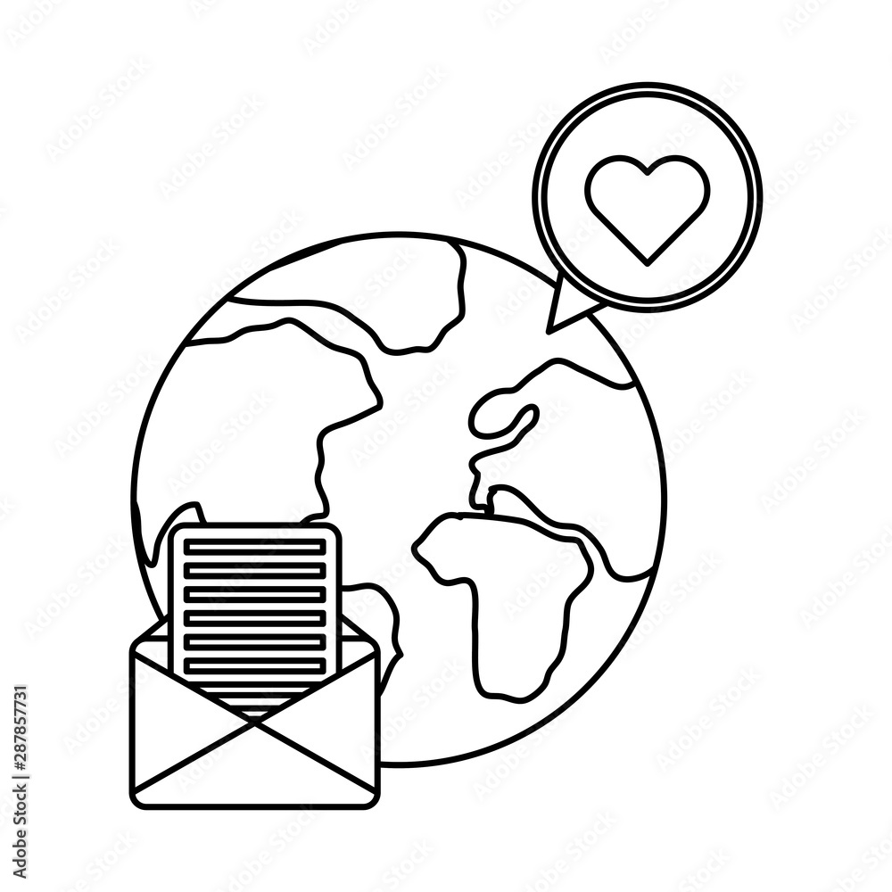 Envelope message vector design Envelope message vector design