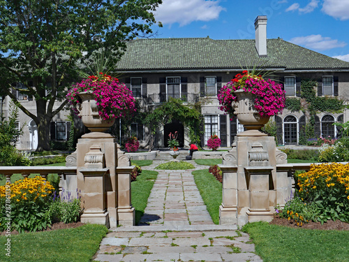 Photography Glendon Hall, a former mansion donated to the University of Toronto
