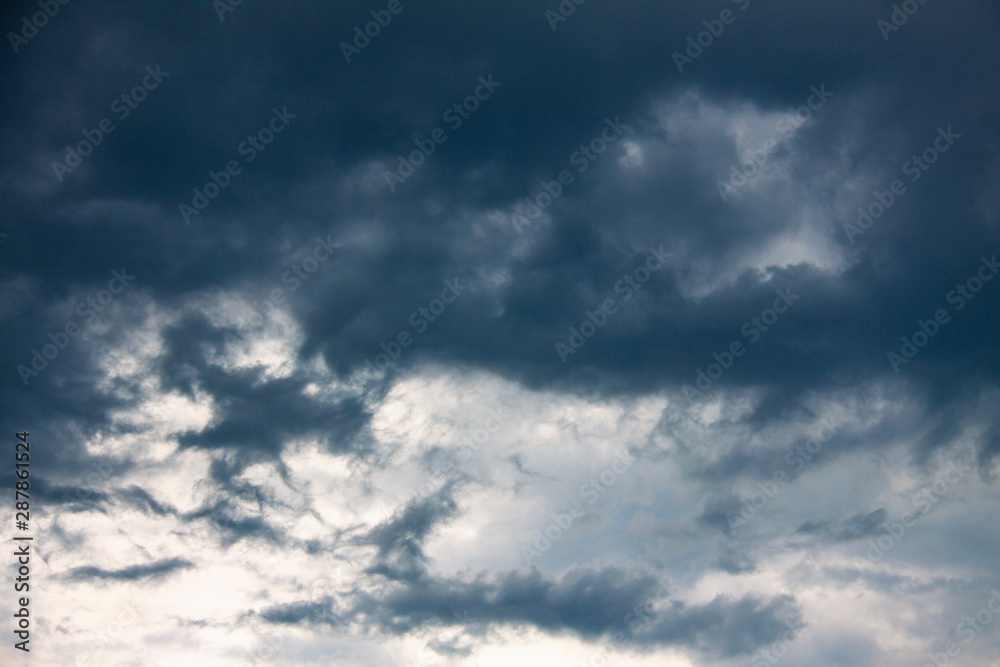 Beautiful clouds with sky background
