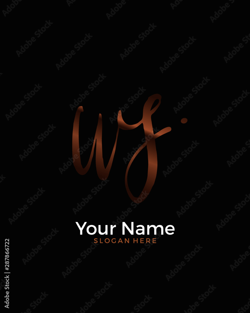 W S WS initial logo signature vector. Handwriting concept logo. W S WS initial logo signature vector. Handwriting concept logo.