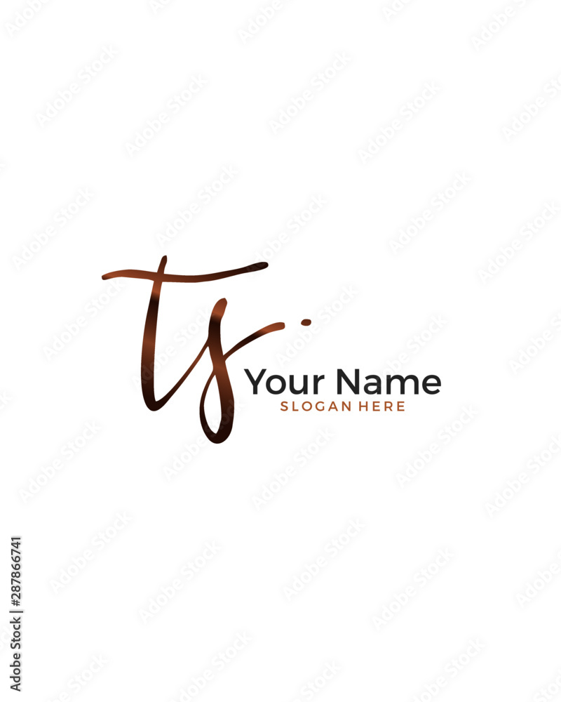 T S TS initial logo signature vector. Handwriting concept logo. T S TS initial logo signature vector. Handwriting concept logo.