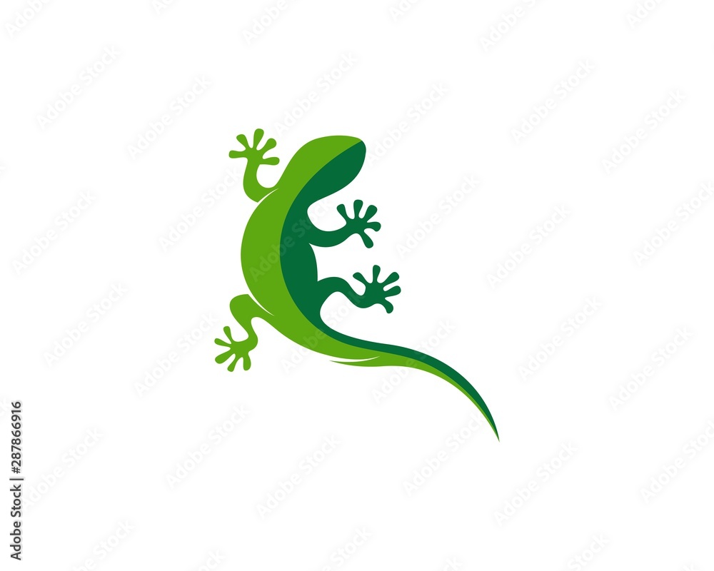 Lizard chameleon logo or icon template vector design Lizard chameleon logo or icon template vector design