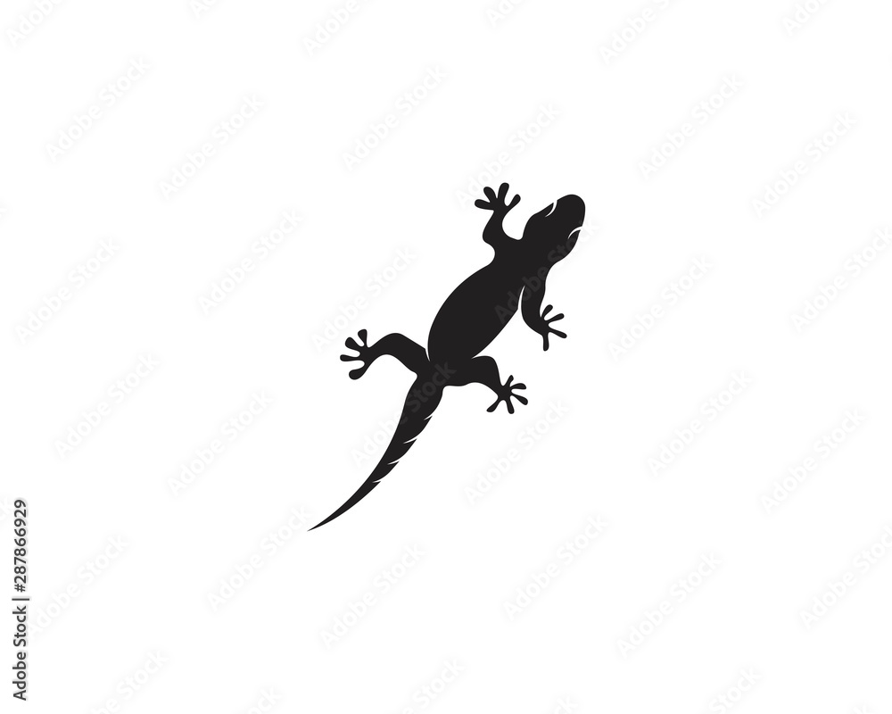 Lizard chameleon logo or icon template vector design Lizard chameleon logo or icon template vector design