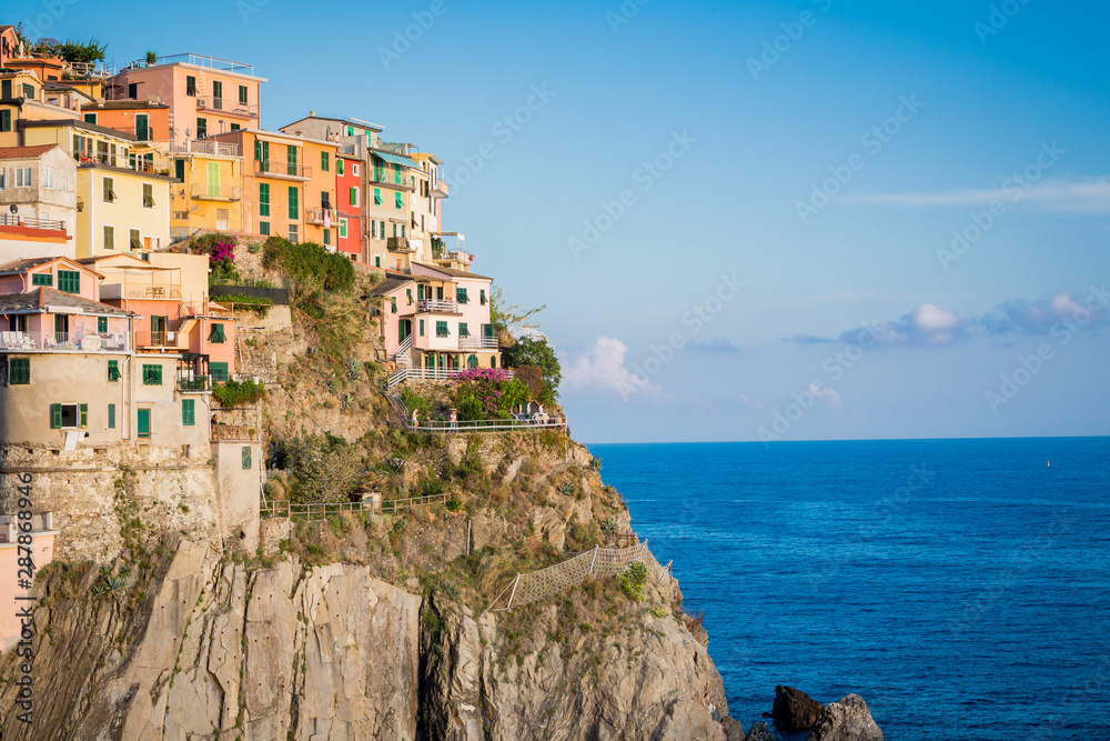 Cliffside houses of Manarola, Cinque Terre