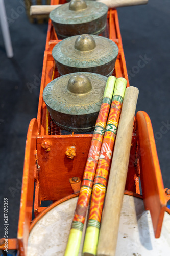 philippines traditional musical instruments - Bonang photo