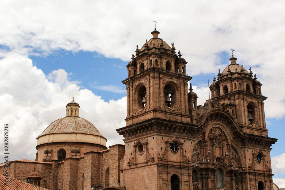  Bell tower of the Cusco Cathedral.