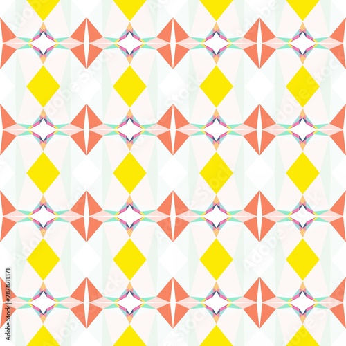 seamless repeatable pattern texture with pastel orange, white smoke and pale violet red colors
