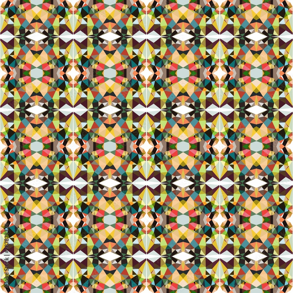 seamless repeatable pattern abstract with dark slate gray, burly wood and sienna colors