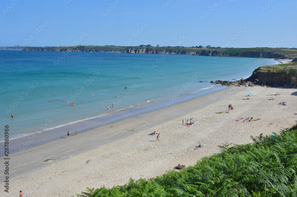 Plage des Blancs Sablons, Le Conquet, Brittany, France Plage des Blancs Sablons, Le Conquet, Brittany, France