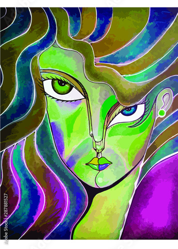 Rostro de mujer