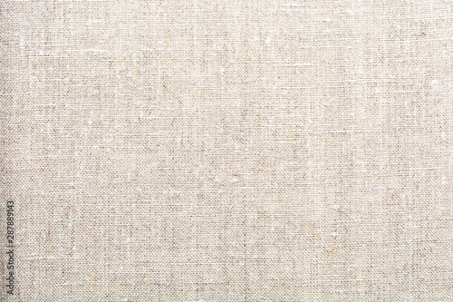 Fabric canvas natural linen beige texture for backgrounds 