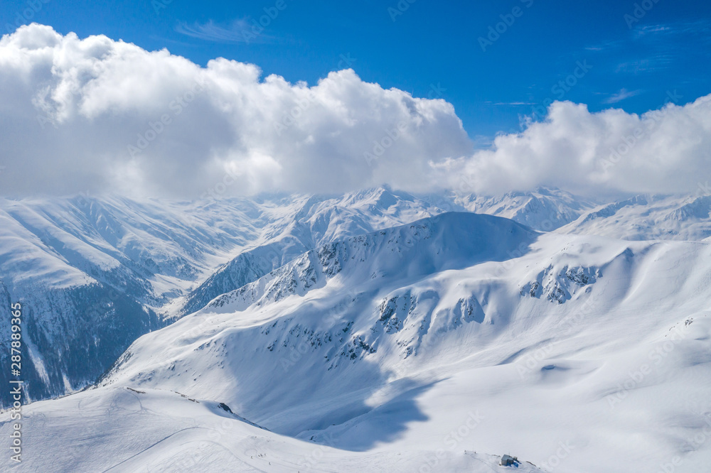 Obraz premium ski slopes.