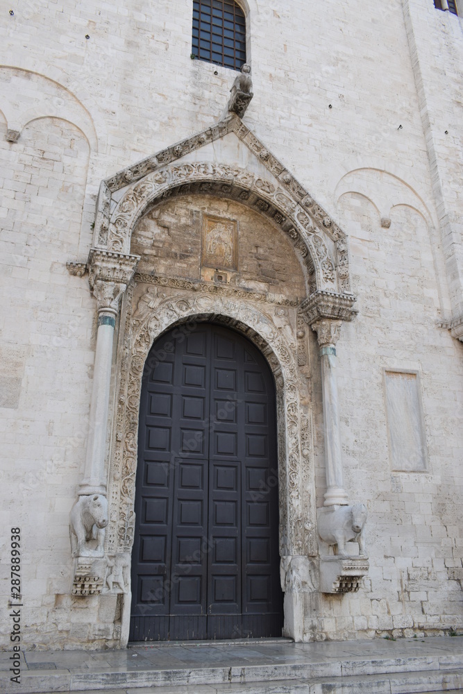 Kościół na starym miescie w Bari, Włochy