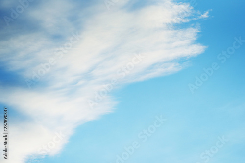 sky clouds background beautiful nature blue at afternoon