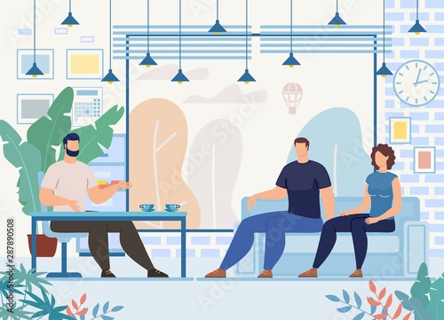 Family Relations Problems Therapy Vector Concept